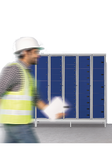 Lockers for professional garments